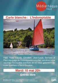 Carte blanche : L'indomptable. Le mardi 10 mai 2016 à Auray. Morbihan.  20H00